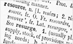 Definition of Resource